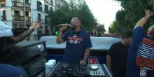 Spagna, Borja Iglesias in versione dj nella festa Mondiale