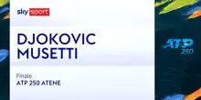 Djokovic-Musetti: highlights Atp Atene
