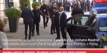 Guerra Russia-Ucraina, Zelensky a Madrid per tour europeo
