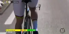 Tour, Evenepoel imbattibile a cronometro