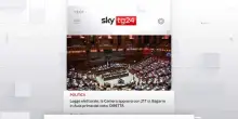 I titoli di Sky TG24 del 16 luglio, edizione delle 13