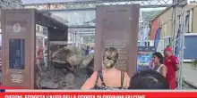 A Giffoni l'auto distrutta della scorta di Falcone