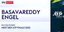 Basavareddy-Engel: highlights Next Gen Atp Finals