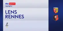 Lens-Rennes 3-1: gol e highlights