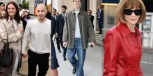 Milano Fashion Week, le star in prima fila alle sfilate. FOTO