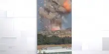 Colleferro,in fiamme fabbrica munizioni per difesa terrestre