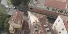 Cremona, i danni causati dal maltempo ripresi da un drone