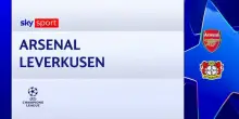 Arsenal-Bayer Leverkusen 2-0: gol e highlights