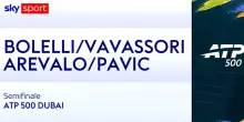 Bolelli/Vavassori-Arevalo/Pavic: highlights Atp Dubai