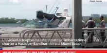 Miami, esplosione su una barca: almeno undici feriti