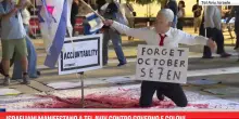 Israeliani manifestano a Tel Aviv contro governo e coloni