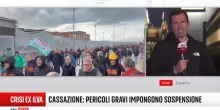 Crisi ex Ilva, altoforno Taranto verso lo spegnimento