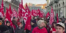 Sciopero 12 dicembre, manifestazione e corteo CGIL a Torino