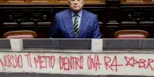 Roma, minaccia firmata Br su un muro: 'Nordio ti metto dentro una R4'
