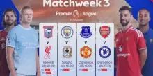 Premier League, 3^ giornata: le partite su Sky