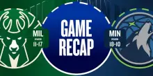 NBA Highlights: Minnesota-Milwaukee 103-100