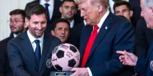 Usa, l'incontro tra Trump e Messi alla Casa Bianca