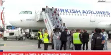 Gli attivisti della Flotilla atterrano in Turchia