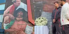 Milan, l'omaggio al murale a Perth dedicato a Franco Baresi. VIDEO