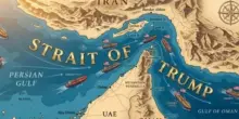 Trumo su Truth condivide mappa, Hormuz diventa 'Stretto di Trump'