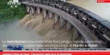 Inondazioni in Cina, evacuate migliaia di persone