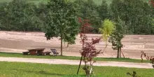 Val Badia, grossa colata di fango a San Vigilio di Marebbe