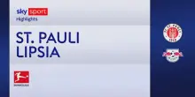 St. Pauli-Lipsia 1-1: gol e highlights