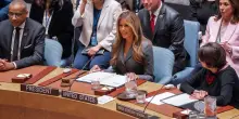 Melania Trump presiede seduta dell'Onu, prima first lady nella storia