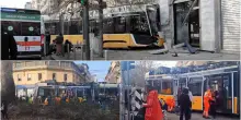 Milano, tram deraglia e investe pedoni: c'&egrave; almeno una vittima