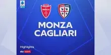 Monza-Cagliari 4-0: gol e highlights
