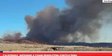 California, incendio a Camp Pendleton: evacuazioni