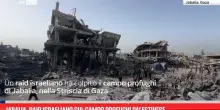 Jabalia, raid israeliano sul campo profughi palestinese