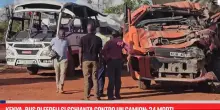 Kenya, bus di fedeli si schianta contro un camion: 24 morti