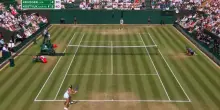 Wimbledon: Kostyuk ai quarti, Krueger battuta 6-4, 6-4