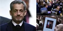 L’ex presidente Sarkozy in carcere, il racconto della giornata. FOTO