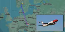 Volo Oslo-Dubrovnik dirottato a Vienna: crepa sul parabrezza