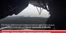 Germania, l'esercito in azione contro gli incendi boschivi