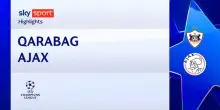 Qarabag-Ajax 2-4: gol e highlights