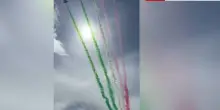Frecce Tricolori a Napoli per i 103 anni dell'Aeronautica