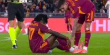 Koné costretto a uscire durante Roma-Midtjylland