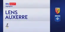 Lens-Auxerre 1-0: gol e highlights