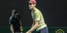 Sinner-Auger Aliassime: il warm up di Jannik pre finale
