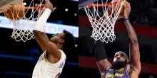 Tale padre, tale figlio: Bronny come LeBron, alley oop di Reaves e schiacciata. VIDEO