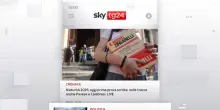I titoli di Sky TG24 del 18 giugno, edizione delle 13