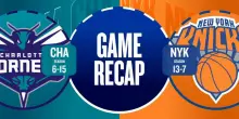 NBA Highlights: New York-Charlotte 119-104