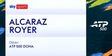 Alcaraz-Royer: highlights Atp Doha