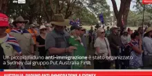 Australia, raduno anti-immigrazione a Sydney