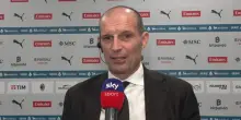 Allegri: 'Primo tempo noioso, poi quell'errore...'