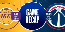 NBA Highlights: Washington-LA Lakers 111-142