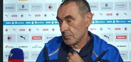 Sarri: 'Arbitro chiamato al Var solo per nostri tocchi'